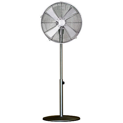 NSA'UK SF-1616-MPC 16  Pedestal Fan, Soft Matt Nickel